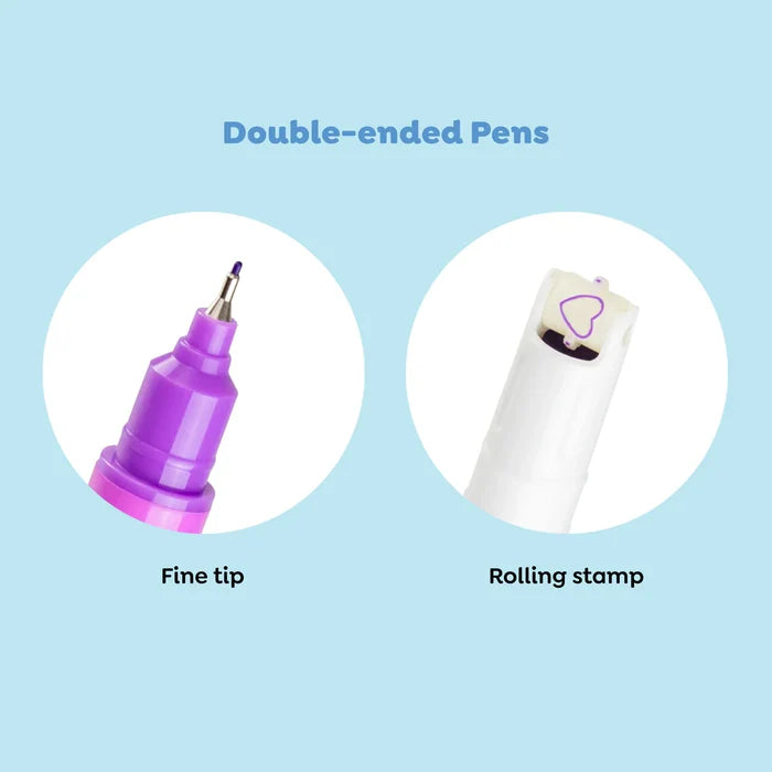 Tiger Tribe Roller Pattern Pens