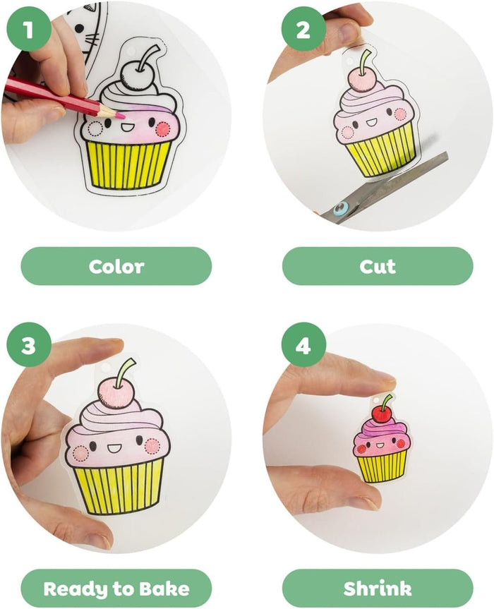 Tiger Tribe Shrinkies Ultimate Collection Make Your Own Keyrings & Jewelery