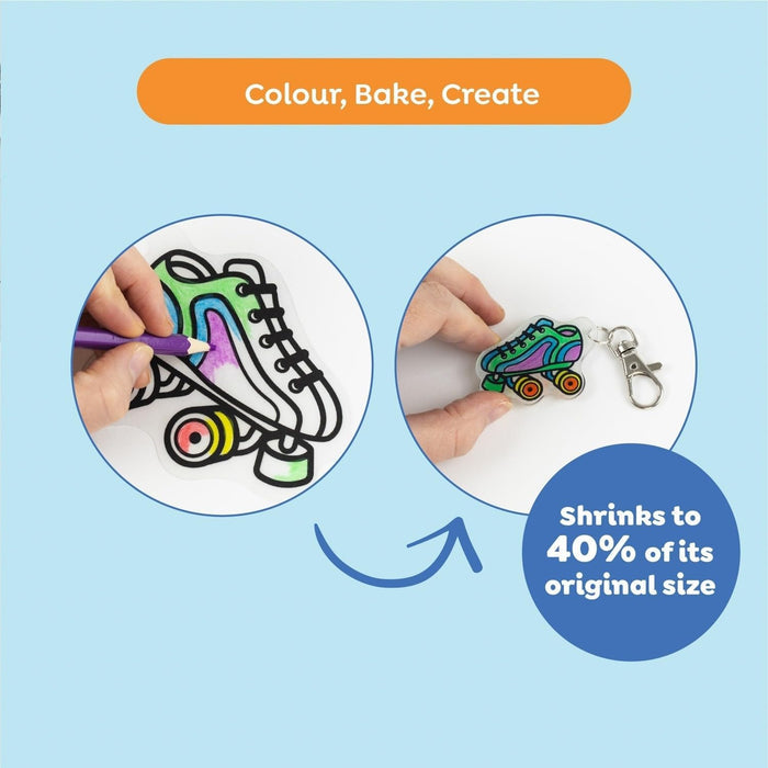 Tiger Tribe Shrinkies Ultimate Collection Make Your Own Keyrings & Jewelery