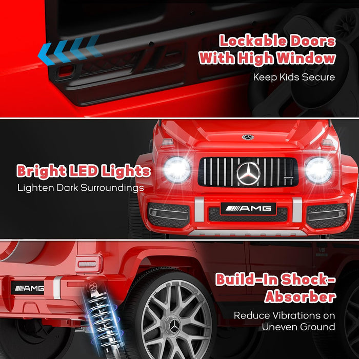 Tobbi Kids Mercedes-Benz G63 Electric Ride-On Car