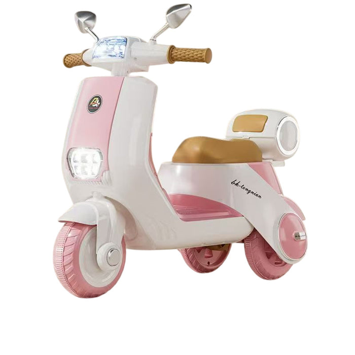 Tobbi Kids  Orbic Kids 6V Electric Motor Cycle Ride On  - Pink