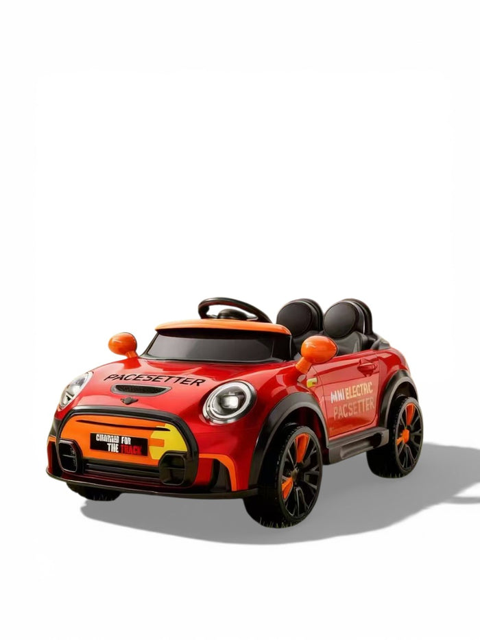 Tobbi Kids Orbic Kids Countrymen Battery Ride On Car 12V With Leather Seat (Red)