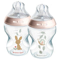 Tommee Tippee Natural Start Bottle Pond (Girl, 260ml) - Pack of 2