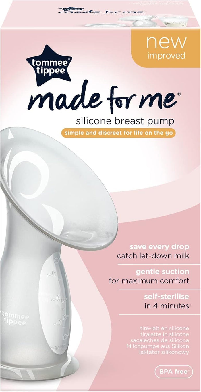 Tommee Tippee Silicone Manual Breast Pump and Let Down Catcher Excess Breast Milk.