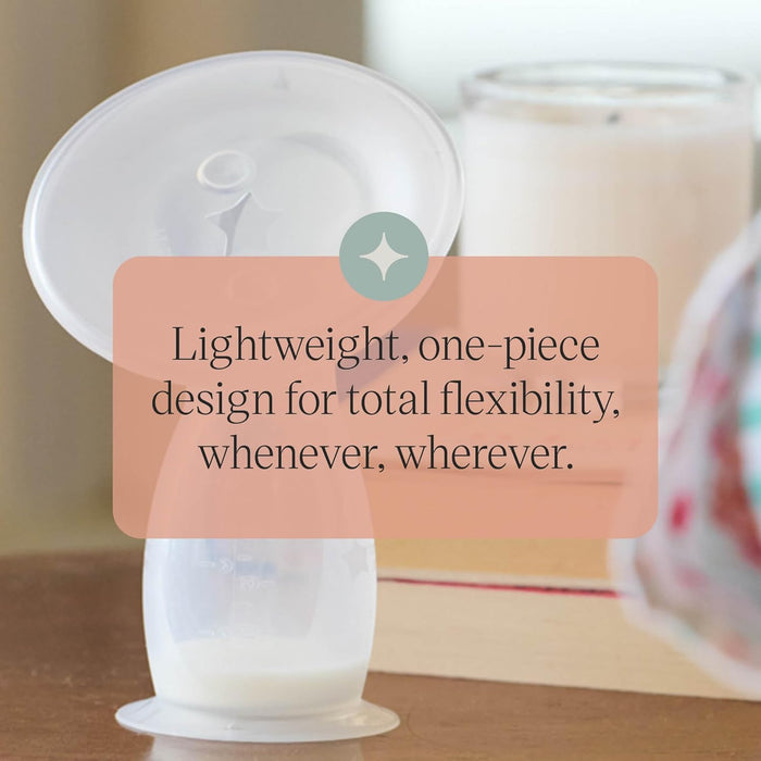 Tommee Tippee Silicone Manual Breast Pump and Let Down Catcher Excess Breast Milk.