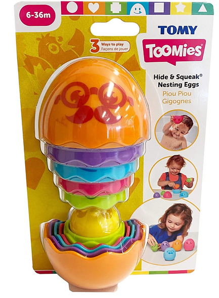 Tomy Toomies Nesting Eggs Toy