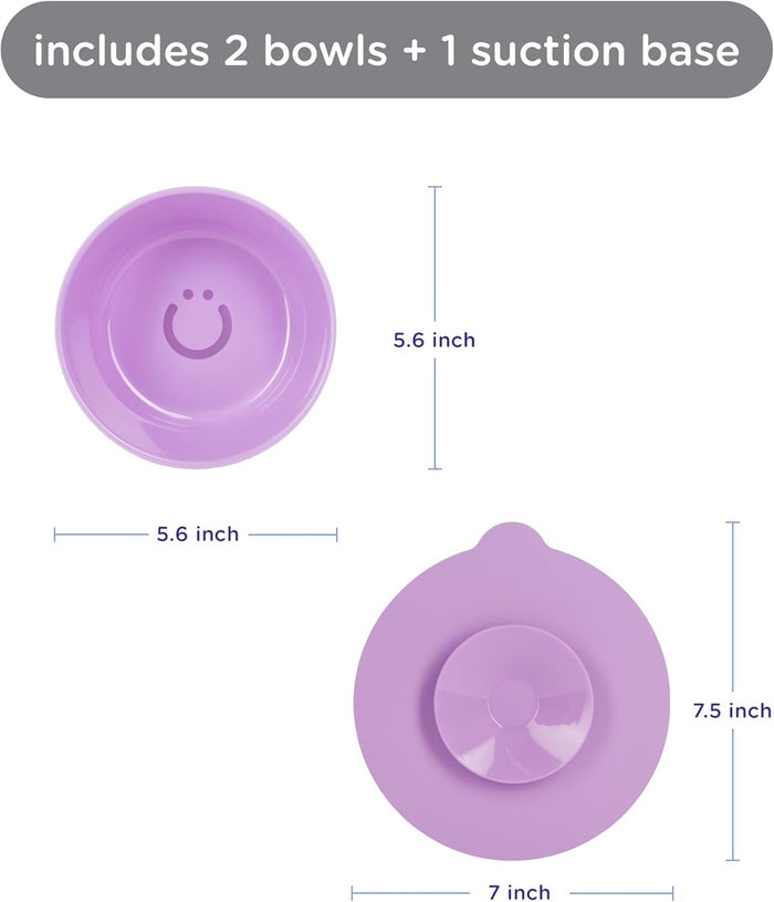 Ubbi Bowls & Suction Cup Set