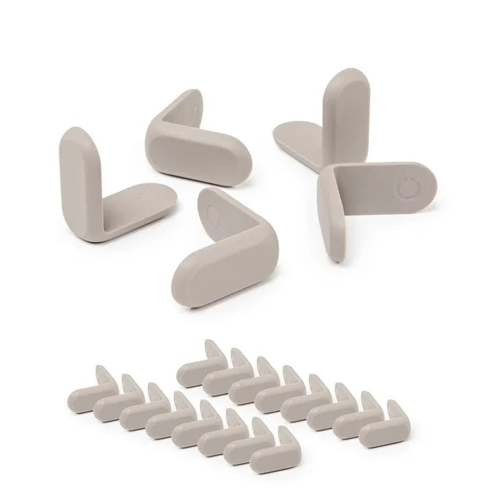 Ubbi Corner Protector Set (Taupe) - Pack of 16