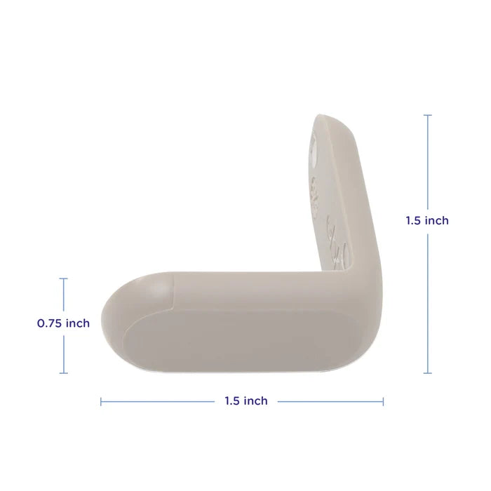 Ubbi Corner Protector Set (Taupe) - Pack of 16