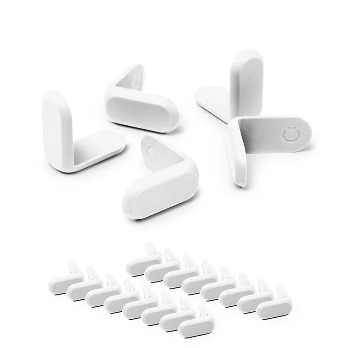 Ubbi Corner Protector Set (White, 16 Pcs)