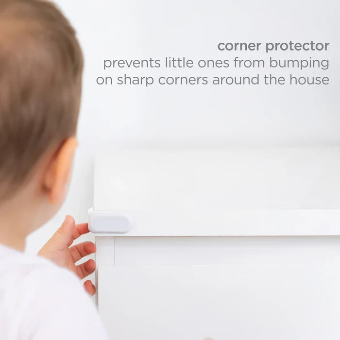 Ubbi Corner Protector Set (White, 16 Pcs)