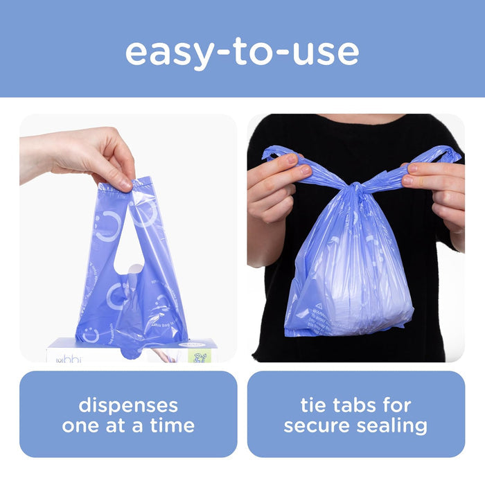 Ubbi Diaper Sacks Periwinkle (200 Counts)