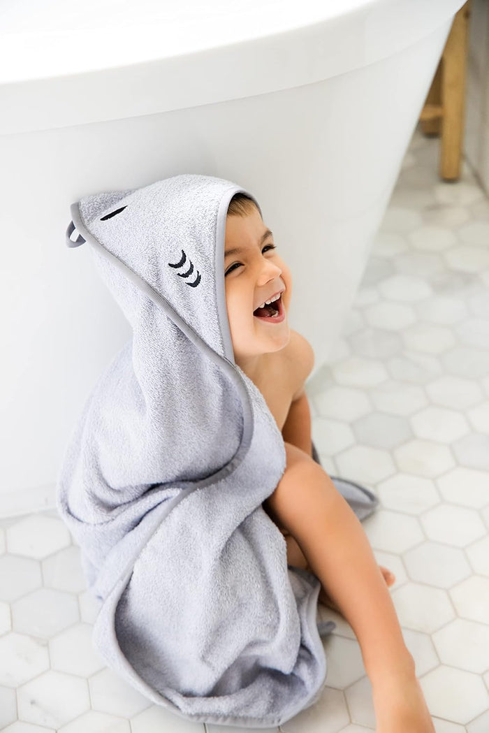 Ubbi Hooded Towel (Gray)