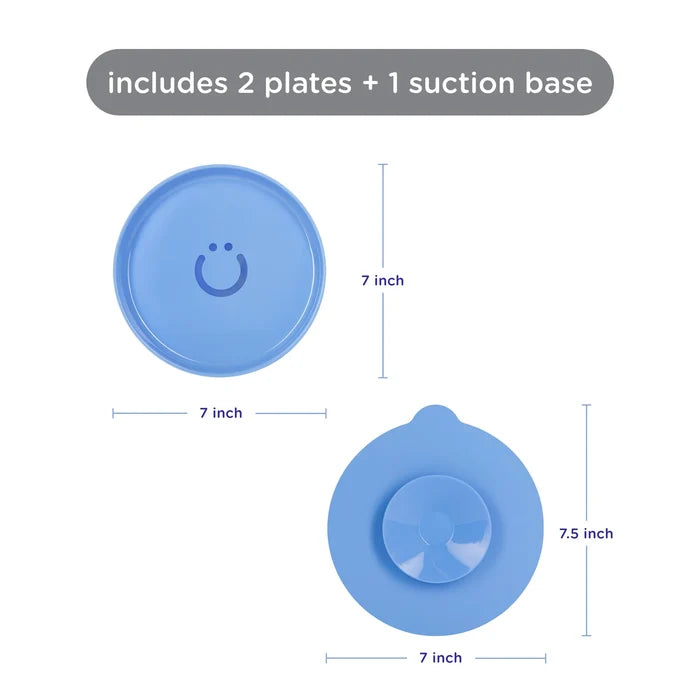 Ubbi Plates & Suction Cup Set