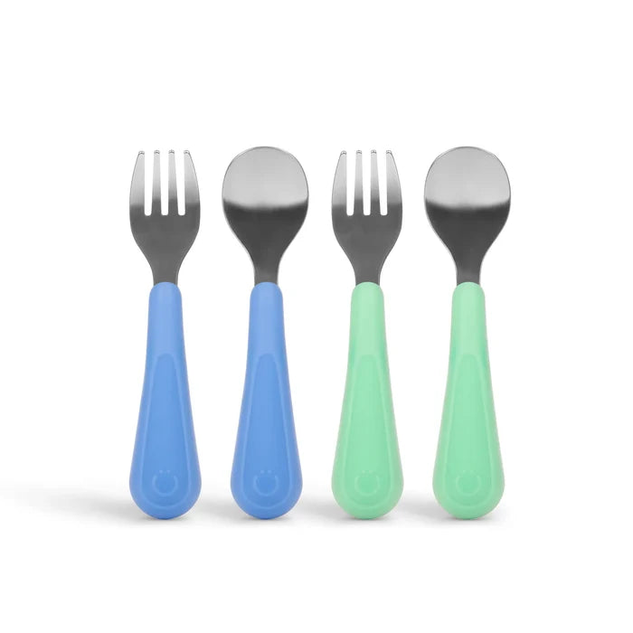 Ubbi Stainless Steel Utensils - Pack of 2