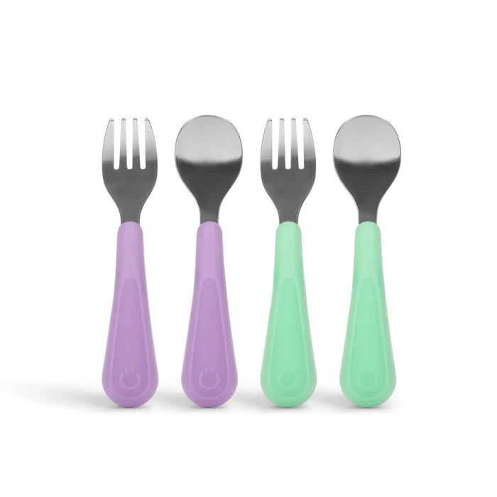 Ubbi Stainless Steel Utensils - Pack of 2