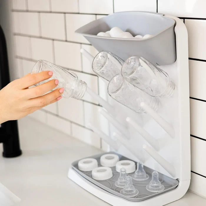 Ubbi Vertical Bottle Drying Rack (Gray)