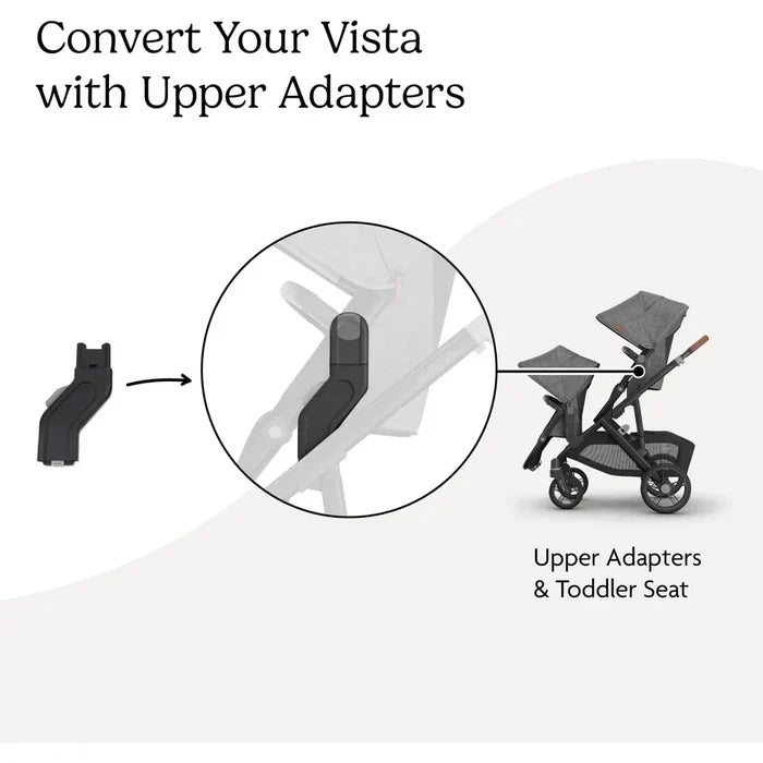 Uppababy Upper Adapters For Vista V2/V3 To Lift Toddler Seat