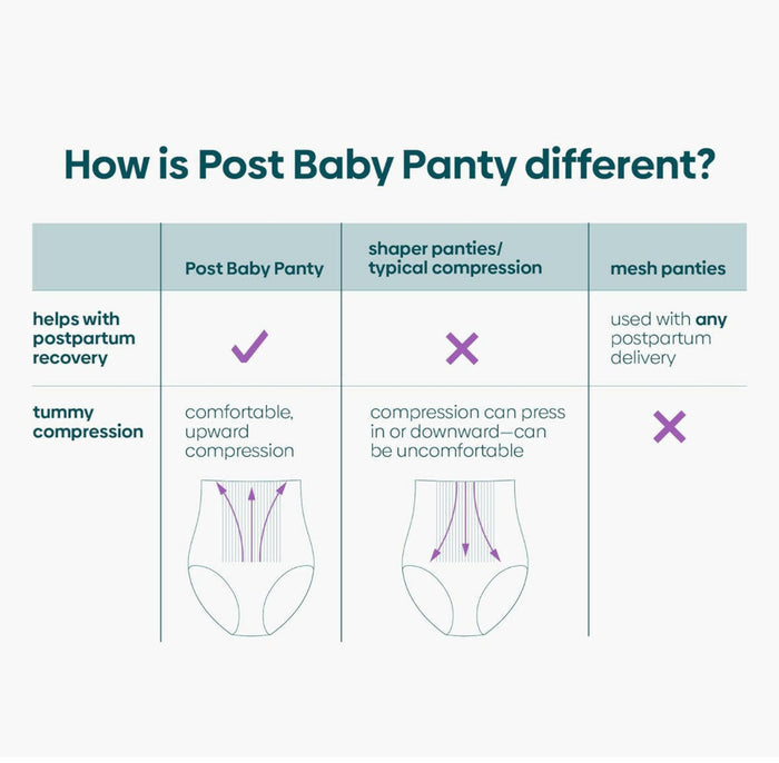 UpSpring Post Baby Panty Postpartum Care | High Waist
