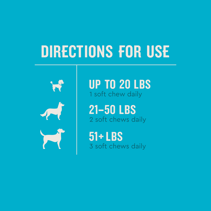 VetIQ Hip & Joint Chews for Dogs, Chicken Flavor, 60 Count