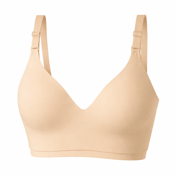 VidaMom Seamless Nursing Bra (Nude) Pack Of 3