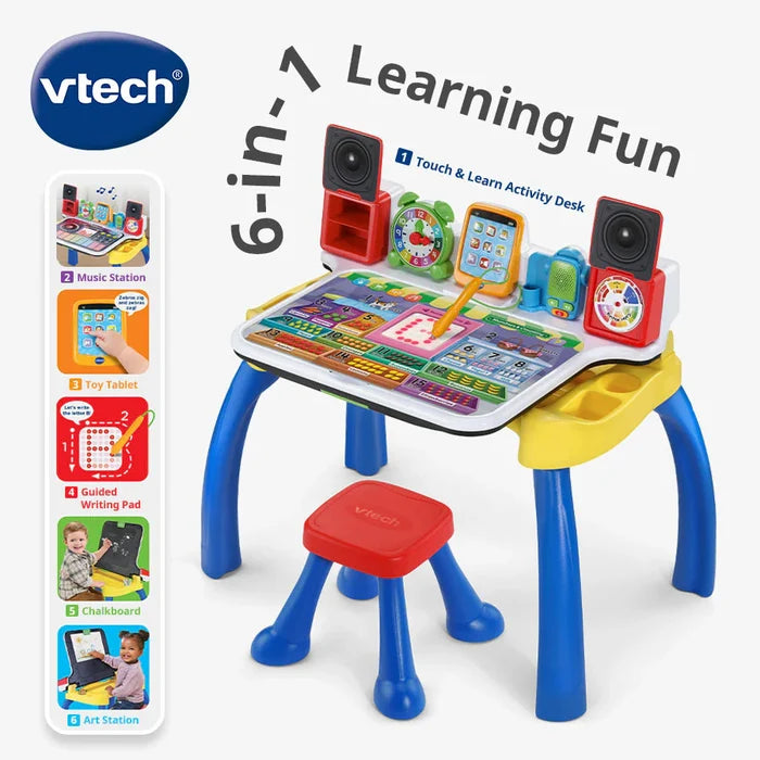 VTech 6 In 1 Learning Fun Activity Table