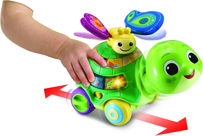 VTech Baby 2 In 1 Push & Discover Turtle