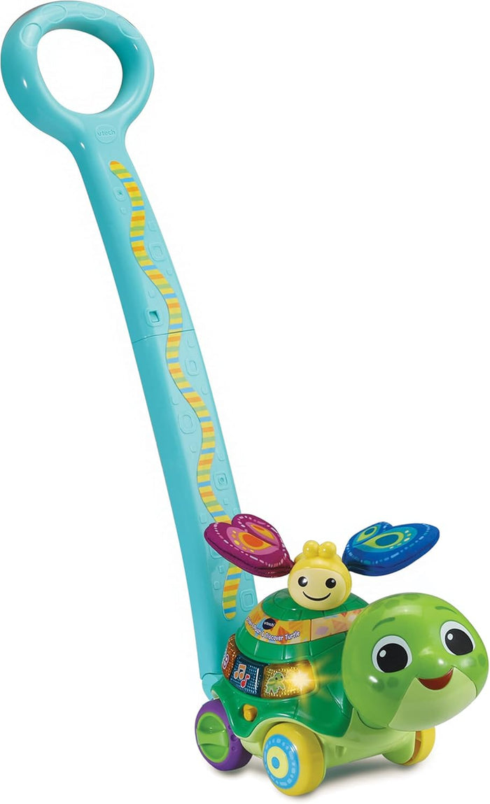 VTech Baby 2 In 1 Push & Discover Turtle