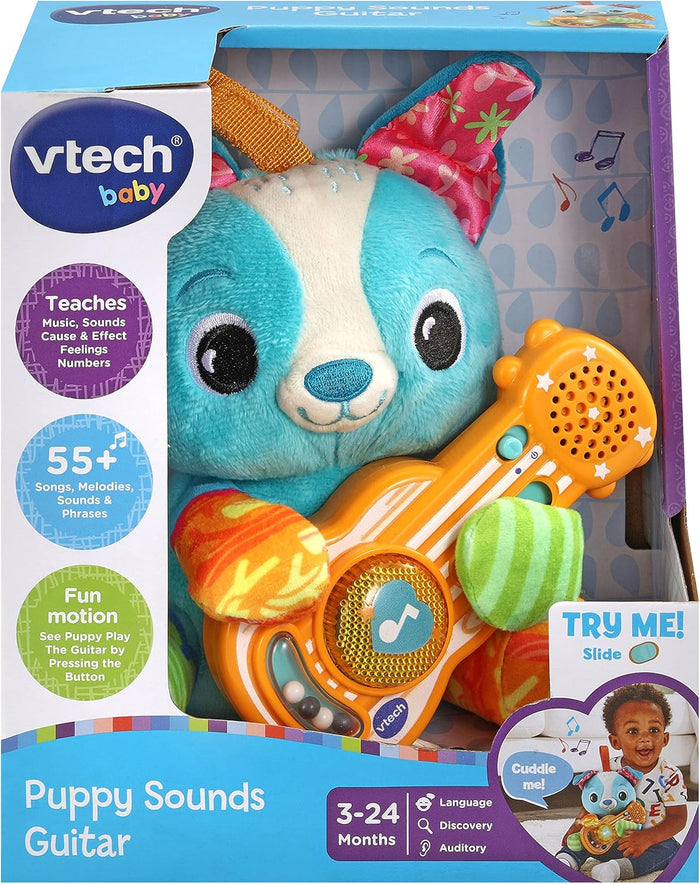 VTech Baby Puppy Sounds Guitar, Interactive Musical Toy