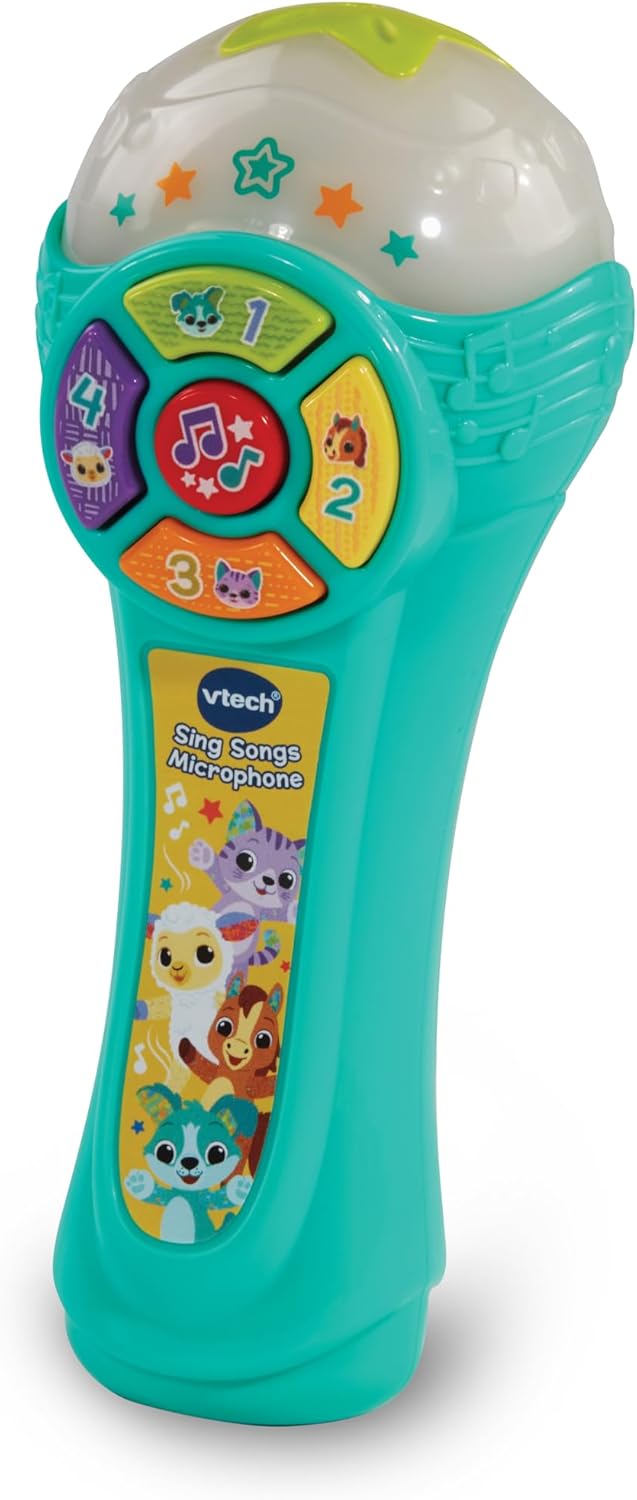 VTech Baby Sing Songs Microphone, Interactive Microphone Toy