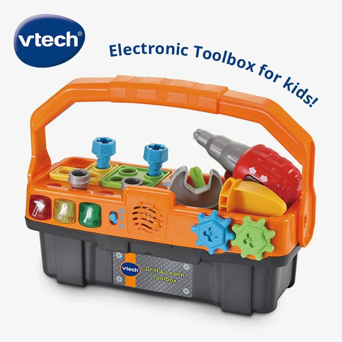 VTech Drill and Learn Toolbox Orange