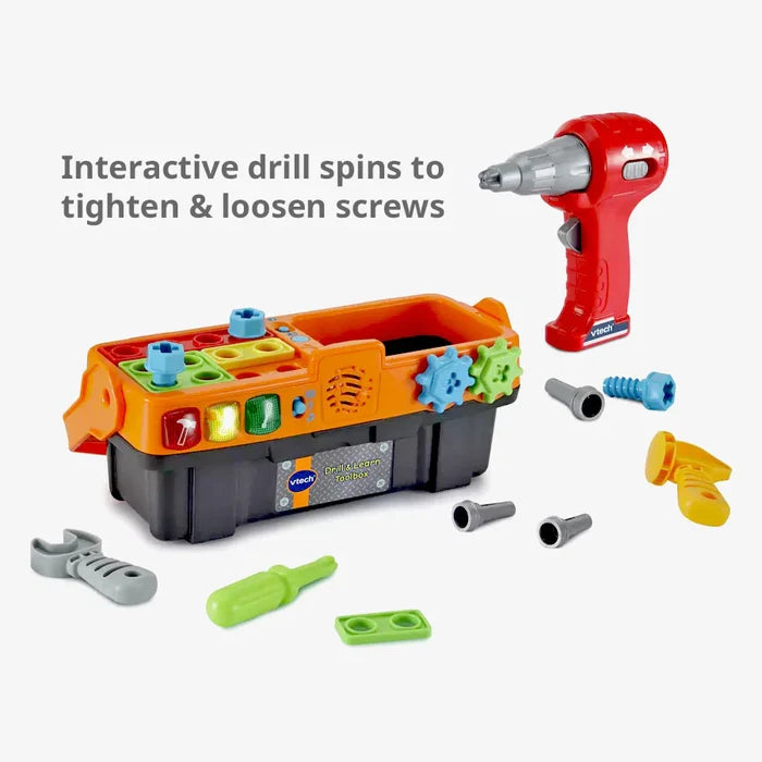 VTech Drill and Learn Toolbox Orange