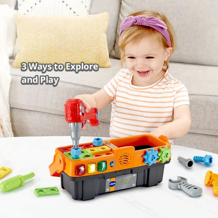 VTech Drill and Learn Toolbox Orange