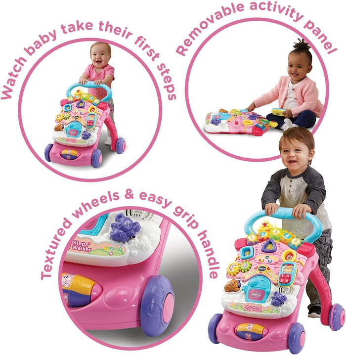 VTech First Steps Baby Walker (Pink)