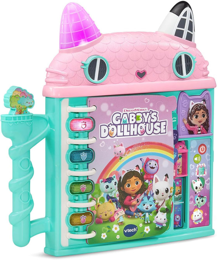 VTech Gabby’s Dollhouse Cat Vator Discovery Book