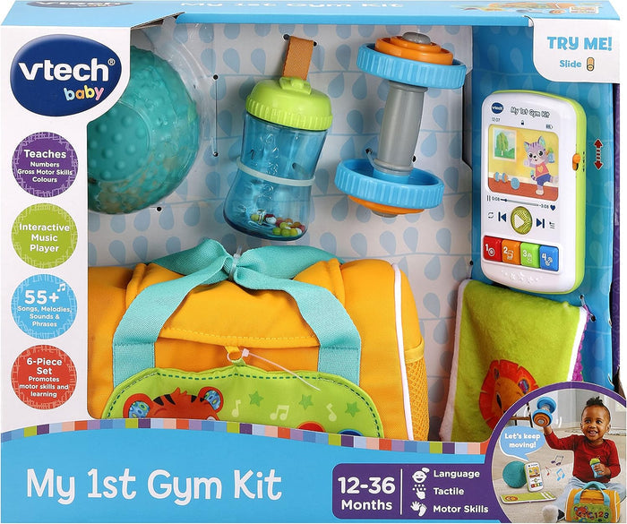 VTech My 1st Gym Kit, Interactive Toy with 4 Fitness Related Toys and Numbers