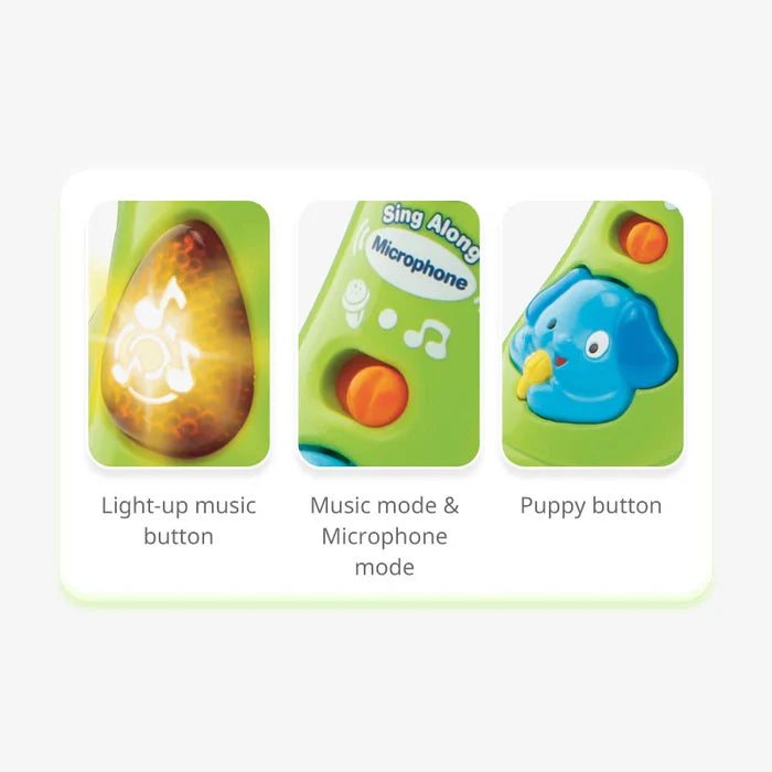 VTech Sing Along Microphone (Green)