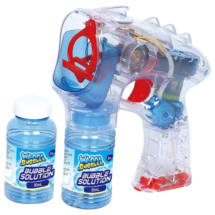 Wanna Bubbles Light Up Bubble Alien Gun Shooter