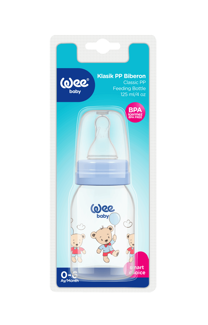 Wee Baby Classic PP Feeding Bottle (125ml).