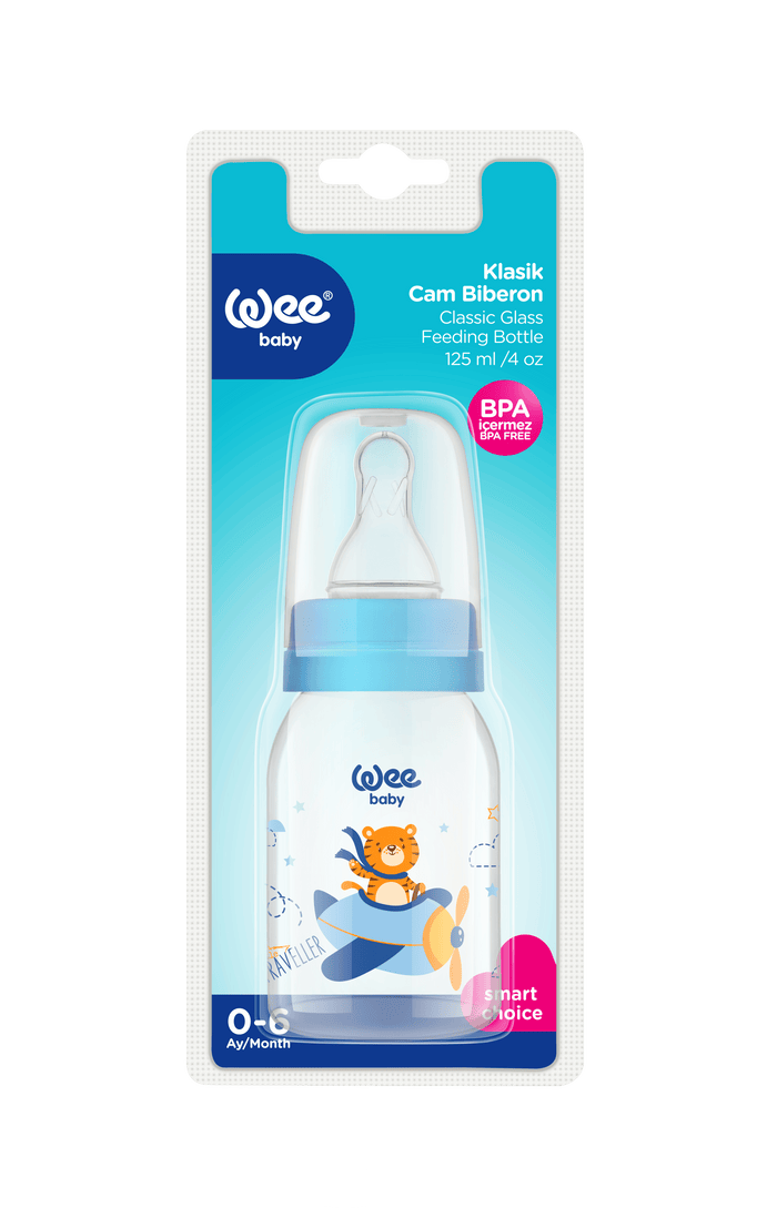 Wee Baby PP Feeding Bottles With Grip (150ml).