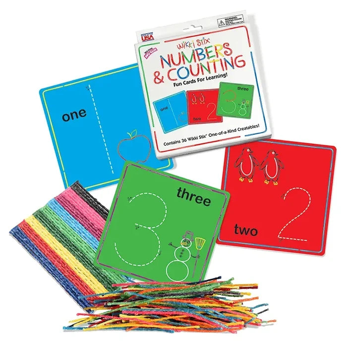 Wikki Stix Numbers & Counting Pak