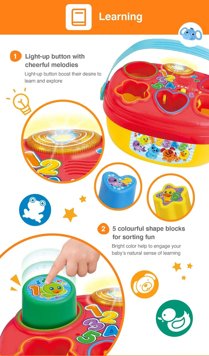 Winfun Giggles And Learn Electronic Shape Sorter