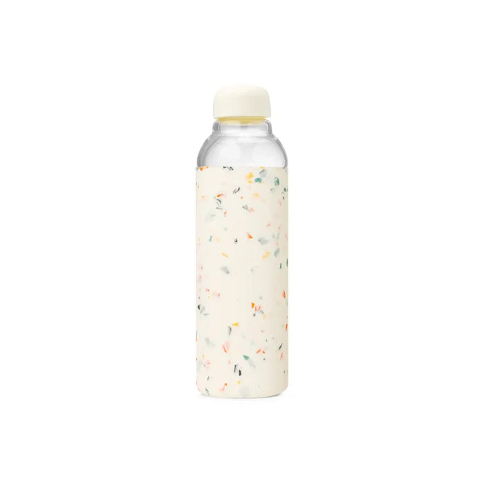 W&P Porter Glass Bottle- Terrazzo Cream (590ml)