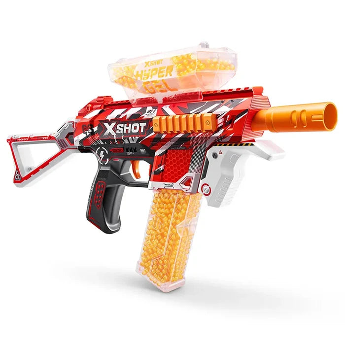 X-Shot Hyper Gel Trace Fire Medium Blaster – 10,000 Gellets