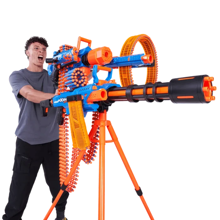 X-Shot Insanity Smoking Barrel Toy Gun – 72 Darts