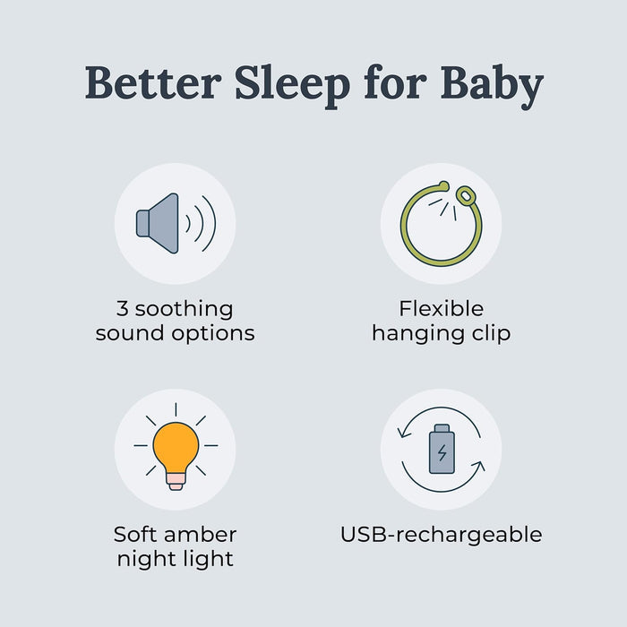 Yogasleep Baby Hushh Portable White Noise Sound Machine