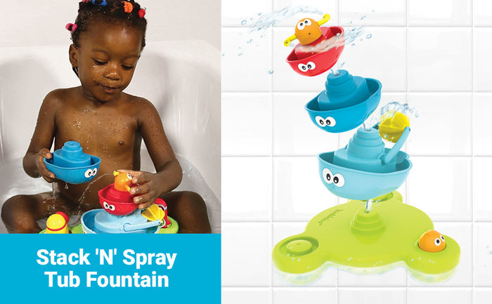 Yookidoo Stack 'N' Spray Tub Fountain