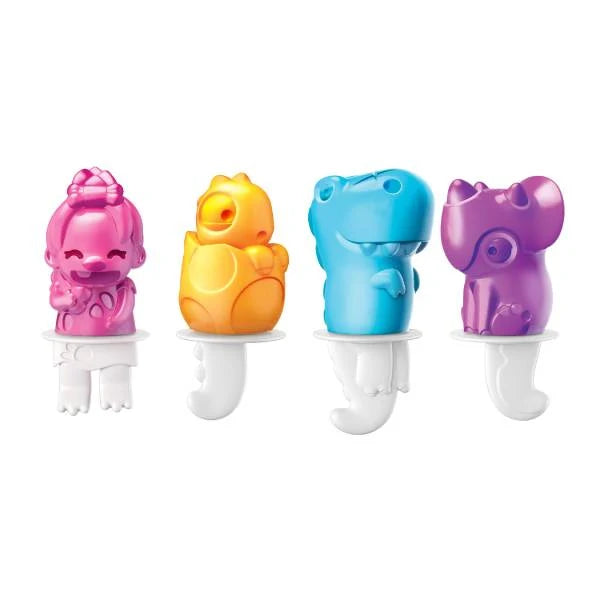 Zoku Ice Pop Mold Dinosours (4 Pcs)