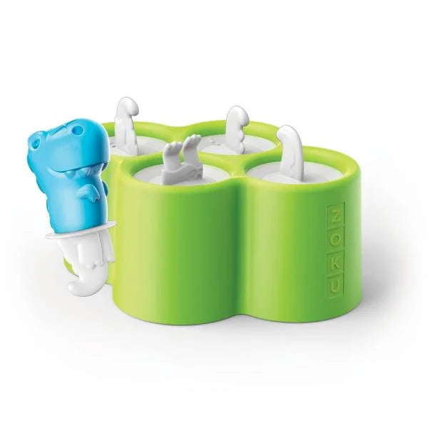 Zoku Ice Pop Mold Dinosours (4 Pcs)