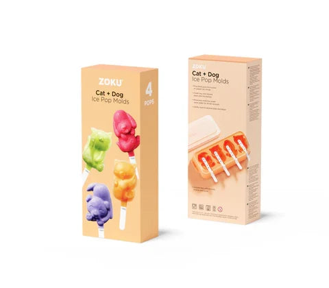 Zoku Ice Pop Mold Tray Set (4 Pcs)